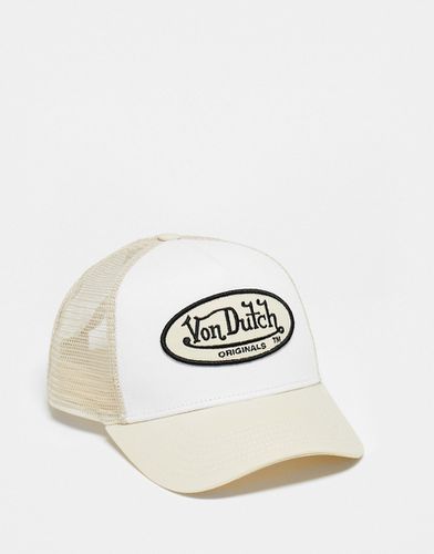Boston - Cappellino stile trucker color sabbia e - Von Dutch - Modalova