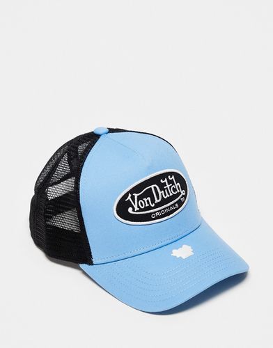 Boston - Cappellino stile trucker blu e nero - Von Dutch - Modalova