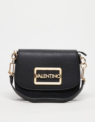 Valentino - Princesa - Borsa a tracolla nera con dettaglio oro - Valentino Bags - Modalova