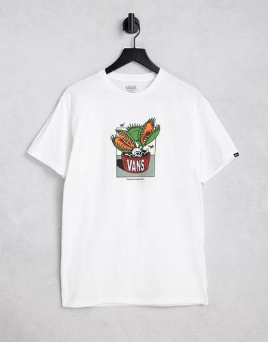 Trap Planter - T-shirt bianca con stampa sulla schiena - Vans - Modalova