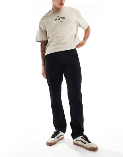 Authentic - Pantaloni chino slim comodi neri - Vans - Modalova