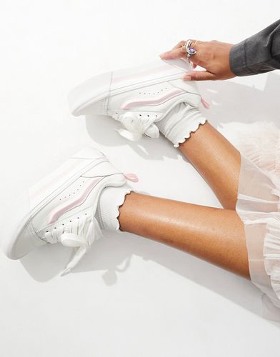 Knu Stack - Sneakers bianco e rosa - Vans - Modalova