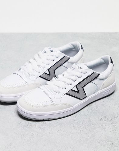Lowland - Sneakers bianche con strisce laterali grigie - Vans - Modalova