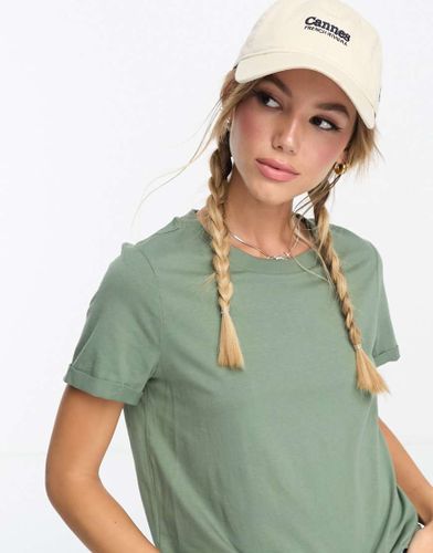 Vero Moda - T-shirt - Kaki-Vert - Vero Moda - Modalova