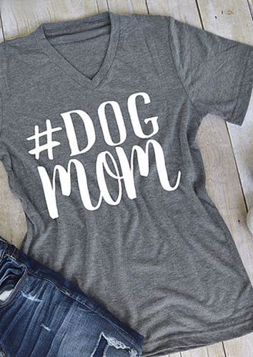 Dog Mom T-Shirt - unsigned - Modalova