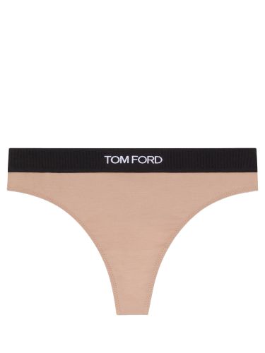 Tom ford thong with logo - tom ford - Modalova