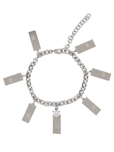 Bracciale con charms numeric - mm6 maison margiela - Modalova
