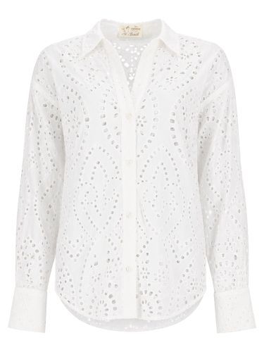 Mc2 saint barth camicia in sangallo - mc2 saint barth - Modalova