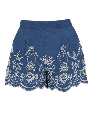 Shorts "amani" in chambray - mc2 saint barth - Modalova