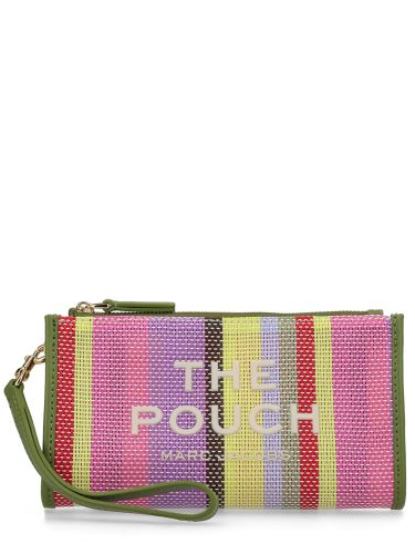 Marc jacobs pouch in mesh a righe - marc jacobs - Modalova