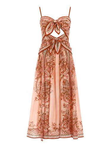 Zimmermann abito midi "aster" - zimmermann - Modalova