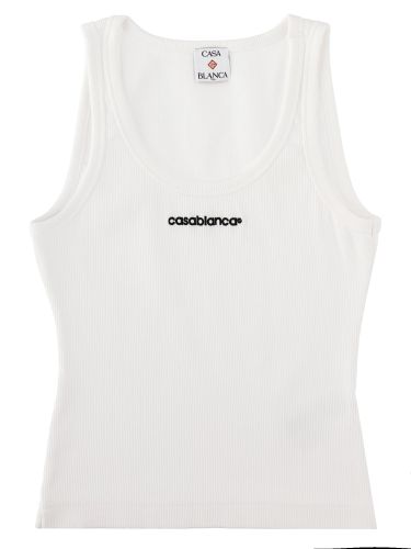 Casablanca tank top con logo - casablanca - Modalova