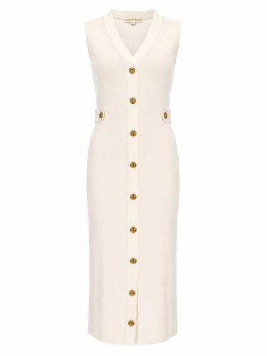 Abito midi in maglia stretch - michael by michael kors - Modalova