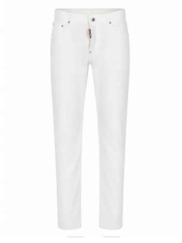 Dsquared jeans in denim di cotone - dsquared - Modalova