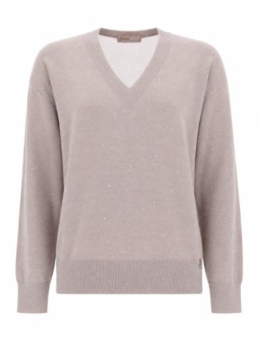 Herno maglia con scollo a v - herno - Modalova