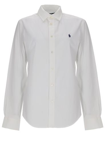 Camicia classica con logo - polo ralph lauren - Modalova