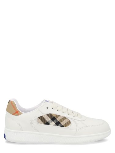 Sneaker "terrace" con dettagli check - burberry - Modalova