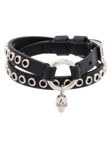 Alexander mcqueen bracciale "skull" - alexander mcqueen - Modalova