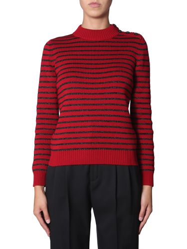 Saint laurent crew neck sweater - saint laurent - Modalova