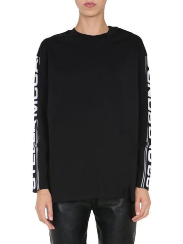 Stella mccartney round neck t-shirt - stella mccartney - Modalova