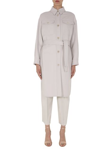 Brunello cucinelli coat with belt - brunello cucinelli - Modalova