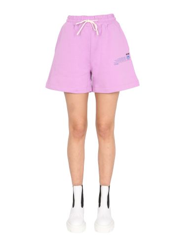 Msgm cotton shorts - msgm - Modalova