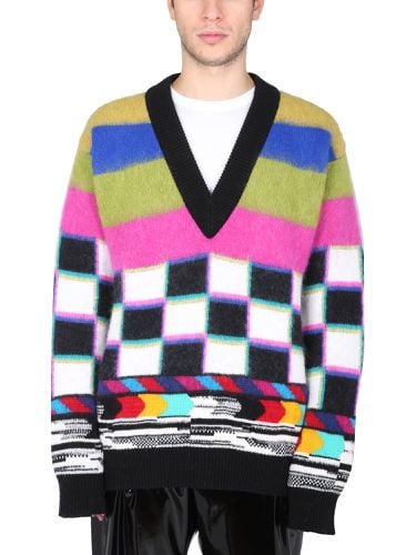 Dolce & gabbana "glitch" sweater - dolce & gabbana - Modalova