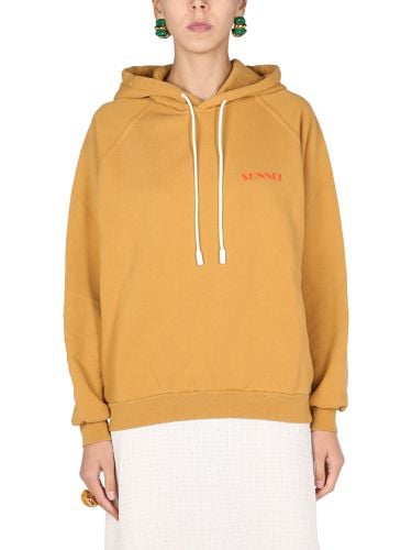 Sunnei sweatshirt with mini logo - sunnei - Modalova