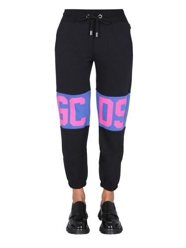 Gcds pantalone jogging con logo - gcds - Modalova