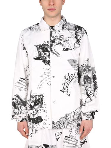 Comme de garcons x christian marclay shirt jacket - comme des garcons shirt - Modalova