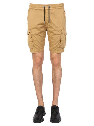 Twill bermuda shorts - alpha industries - Modalova