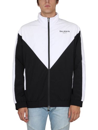 Balmain sports jacket with logo - balmain - Modalova