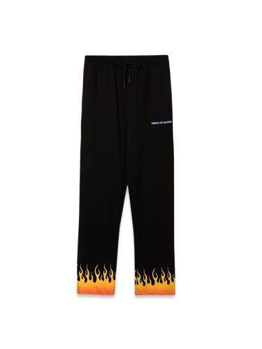 Pants with red shaded flames - vision of super - Modalova