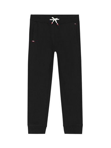 Rib insert sweatpants - tommy hilfiger - Modalova