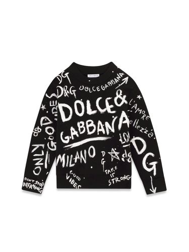 Dolce & gabbana crewneck sweatshirt - dolce & gabbana - Modalova