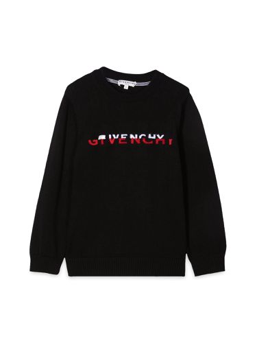 Knitted jumper "slipt" tuffting embroidery - givenchy - Modalova