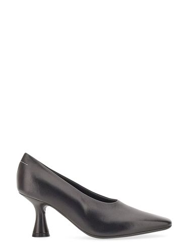 Mm6 maison margiela pump in leather - mm6 maison margiela - Modalova