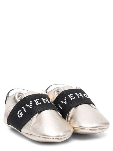 Givenchy gold cow leather slippers - givenchy - Modalova