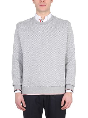 Thom browne herringbone jersey - thom browne - Modalova