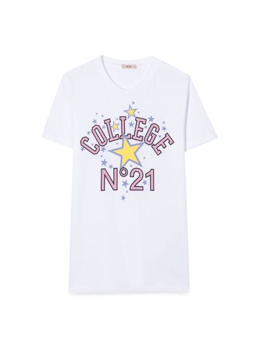 N°21 college logo t-shirt - n°21 - Modalova