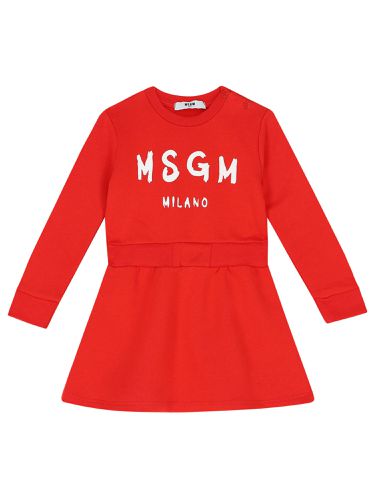 Msgm sweatshirt dress - msgm - Modalova