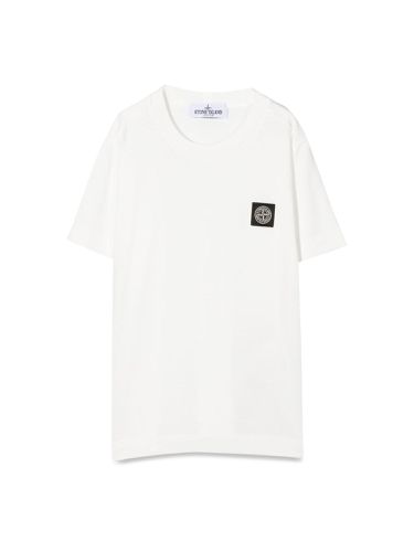 Stone island m/c t-shirt front logo - stone island - Modalova