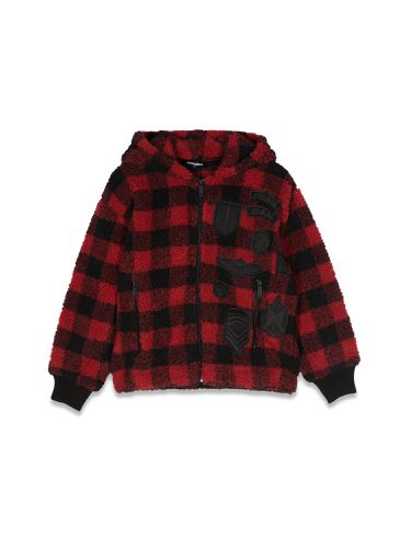 Dsquared plaid hoodie - dsquared - Modalova