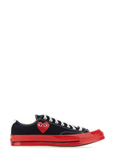 Heart print sneaker - comme des garcons play converse - Modalova