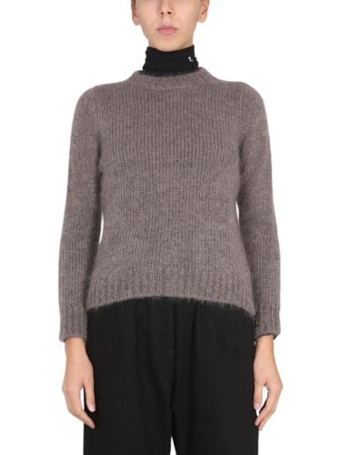 Raf simons mohair crewneck sweater - raf simons - Modalova