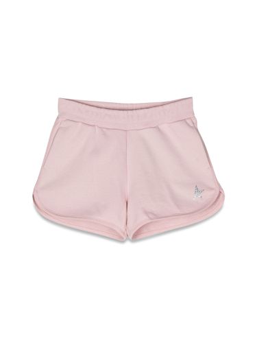 Fleece shorts small star glitter - golden goose - Modalova