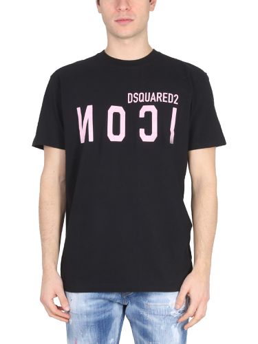 Dsquared logo print t-shirt - dsquared - Modalova