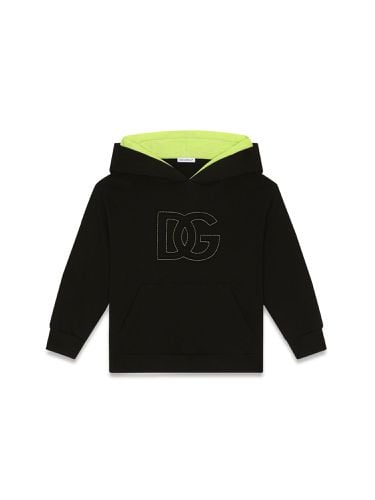 Dolce & gabbana dg logo hoodie - dolce & gabbana - Modalova