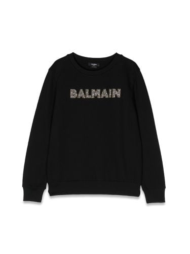 Balmain logo crewneck sweatshirt - balmain - Modalova