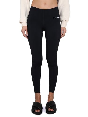 Jil sander leggings with logo - jil sander - Modalova